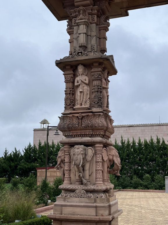 A very ornate column.