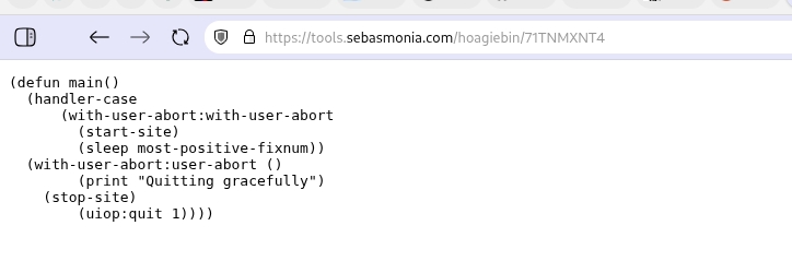 A screenshot of monospaced text in a browser window.
