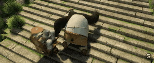 The stairs joke from Kung Fu Panda 1.
