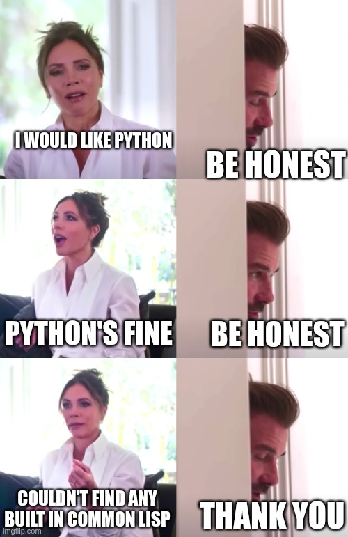 Victoria David Beckham meme template.