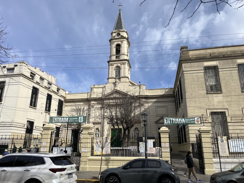 San Cayetano temple in Liniers, Buenos Aires.
